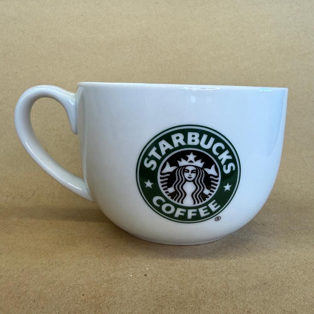 Starbucks Large White with Siren Logo Gift Packs Mug-2006