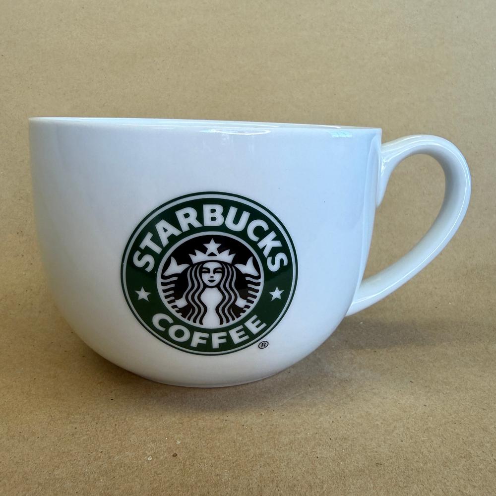 Starbucks Large White with Siren Logo Gift Packs Mug-2006