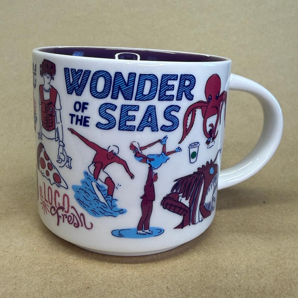Starbucks Been There Series Royal Caribbean Wonder of the Seas Mug-2023