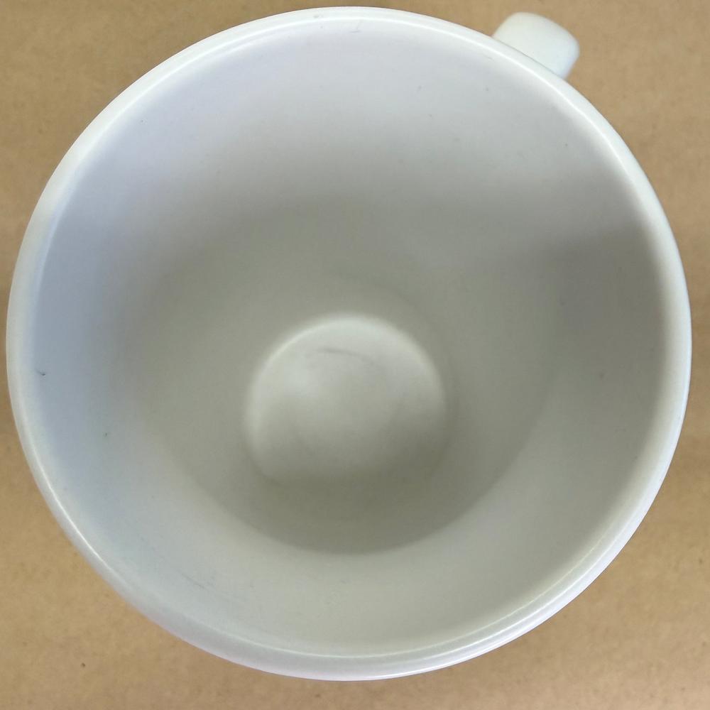 Starbucks Tall White with Green Siren Logo Order Mug-2006