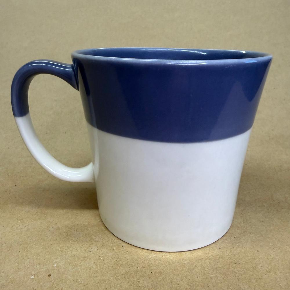 Starbucks New Bone China Blue and White Tazo Passion Mug-2010