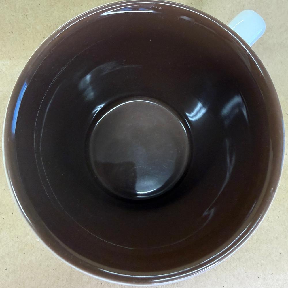 Starbucks New Bone China Black Text Mug-2009