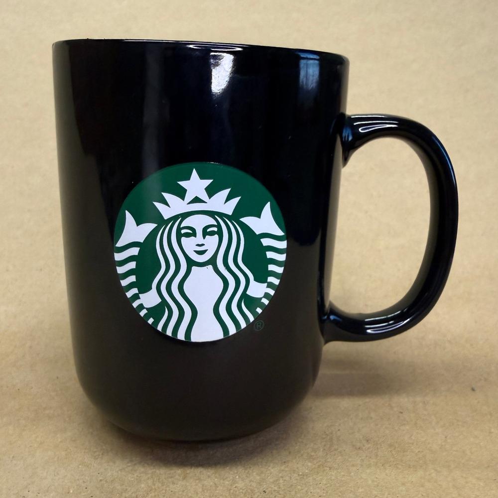 Starbucks Green Siren on Black Mug-2021