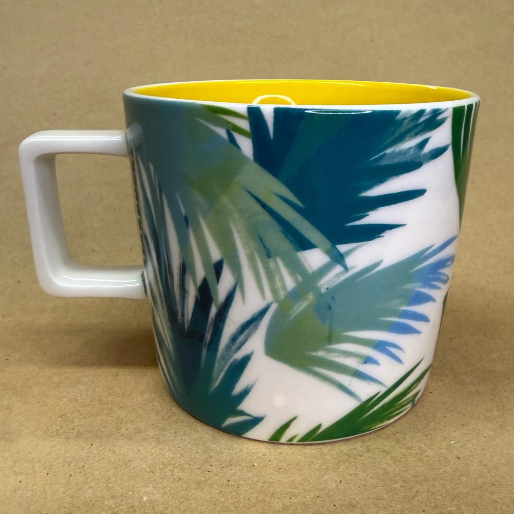 Starbucks Hawaii Green Palm Tree Mug-2016
