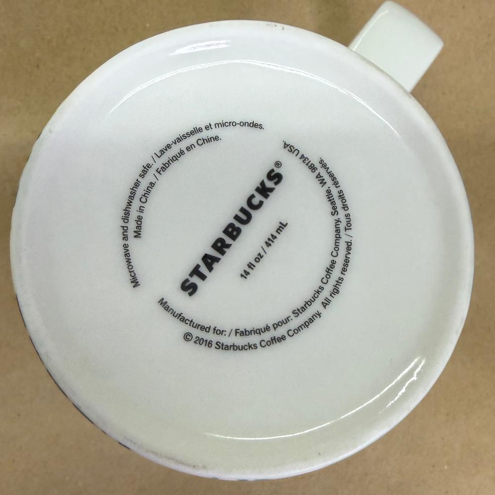 Starbucks Hawaii Green Palm Tree Mug-2016