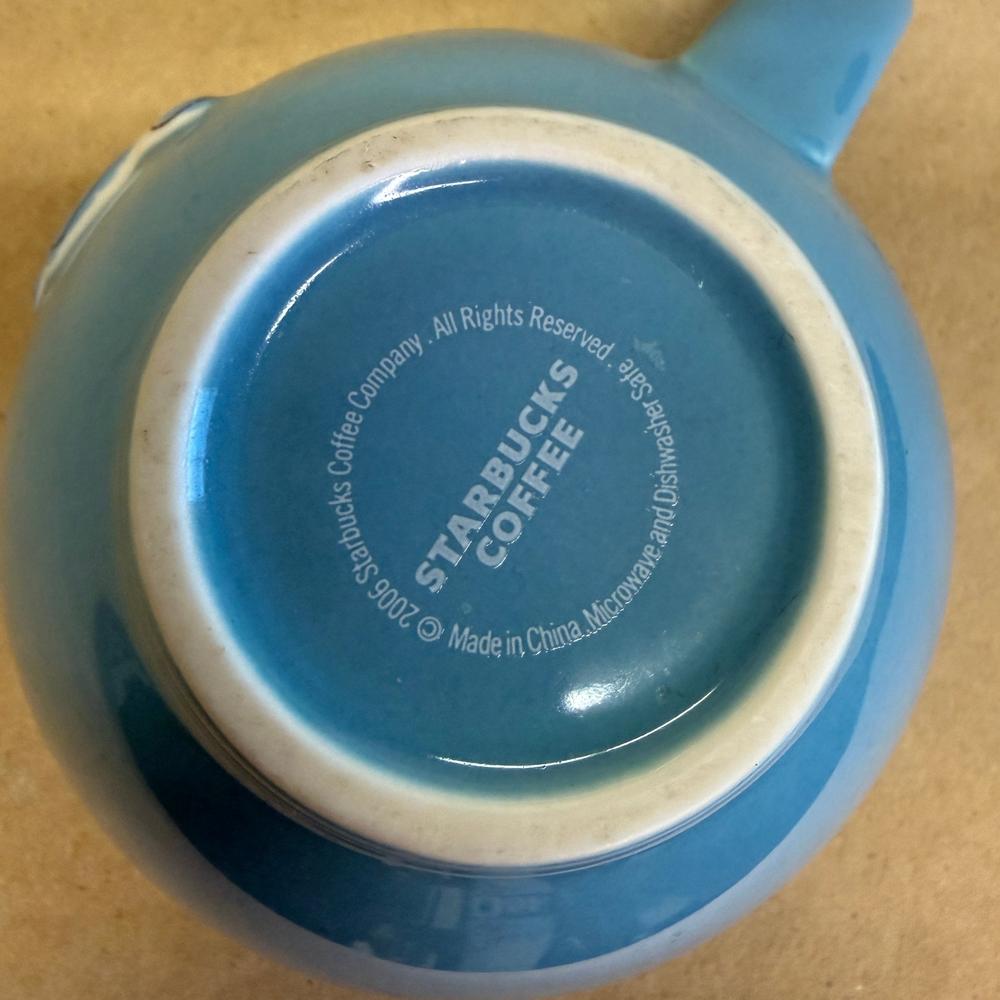 Starbucks Embossed One-Eyed Ghost Boo Mug-2006