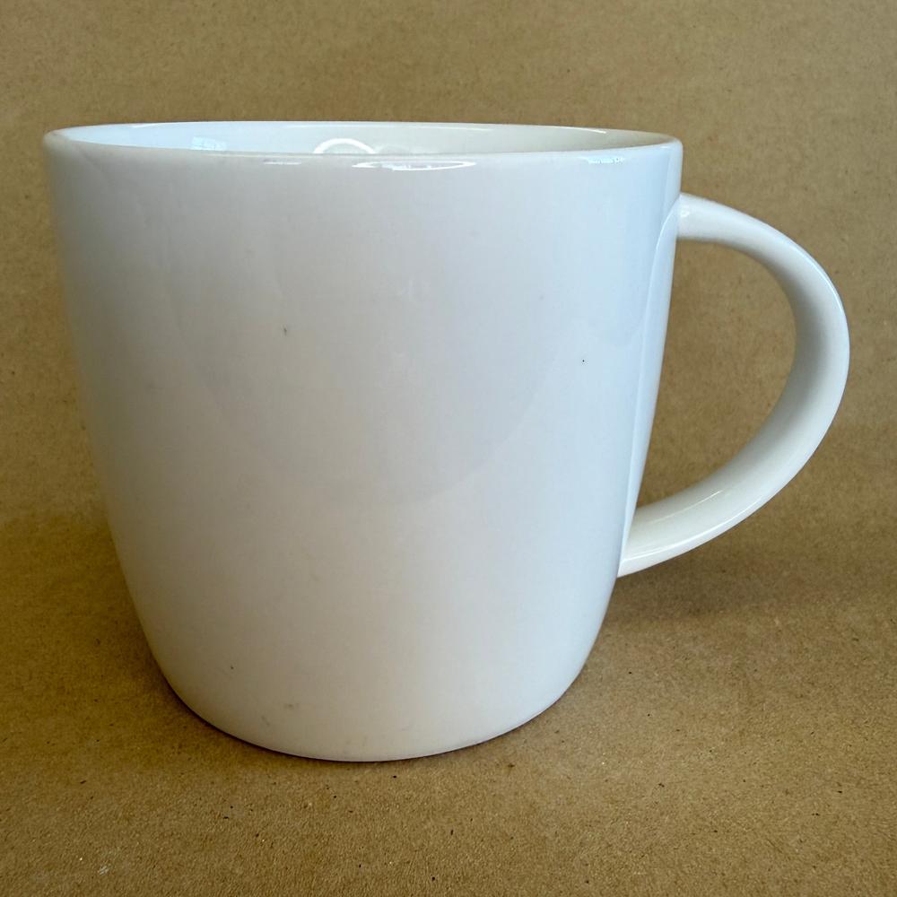 Starbucks All White Mug-2015