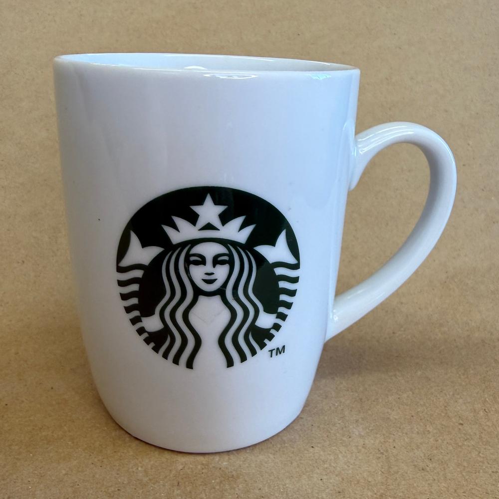 Starbucks White with Green Logo Mug-2007