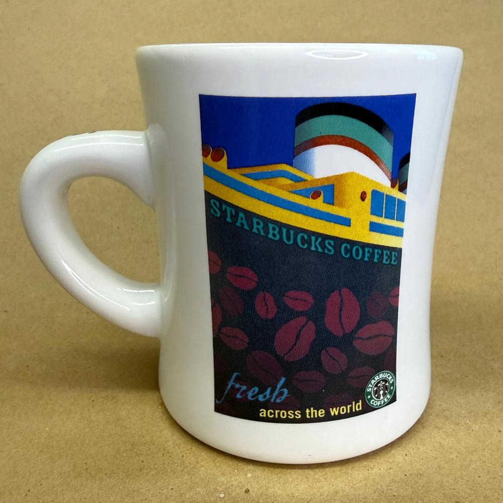 Starbucks Barista Fresh Across the World Ship Mug-2001