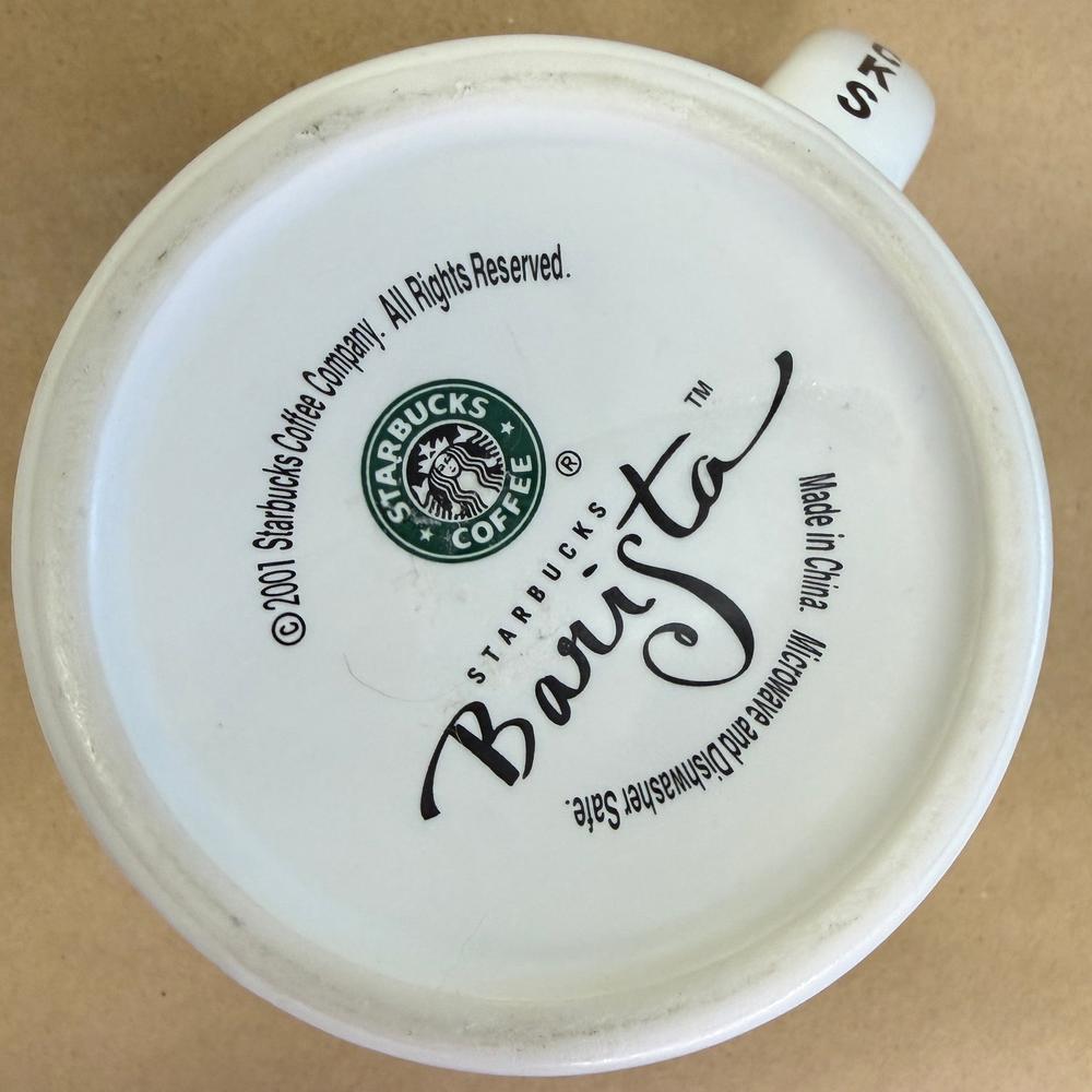 Starbucks Barista Fresh Across the World Ship Mug-2001