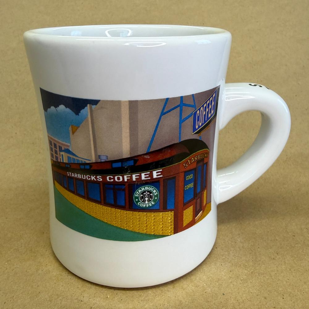 Starbucks Barista Fresh Across the World Trolley Car Mug-2001