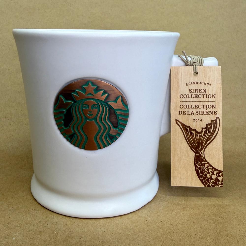 Starbucks Siren Collection Copper Embossed Siren Mug-2014