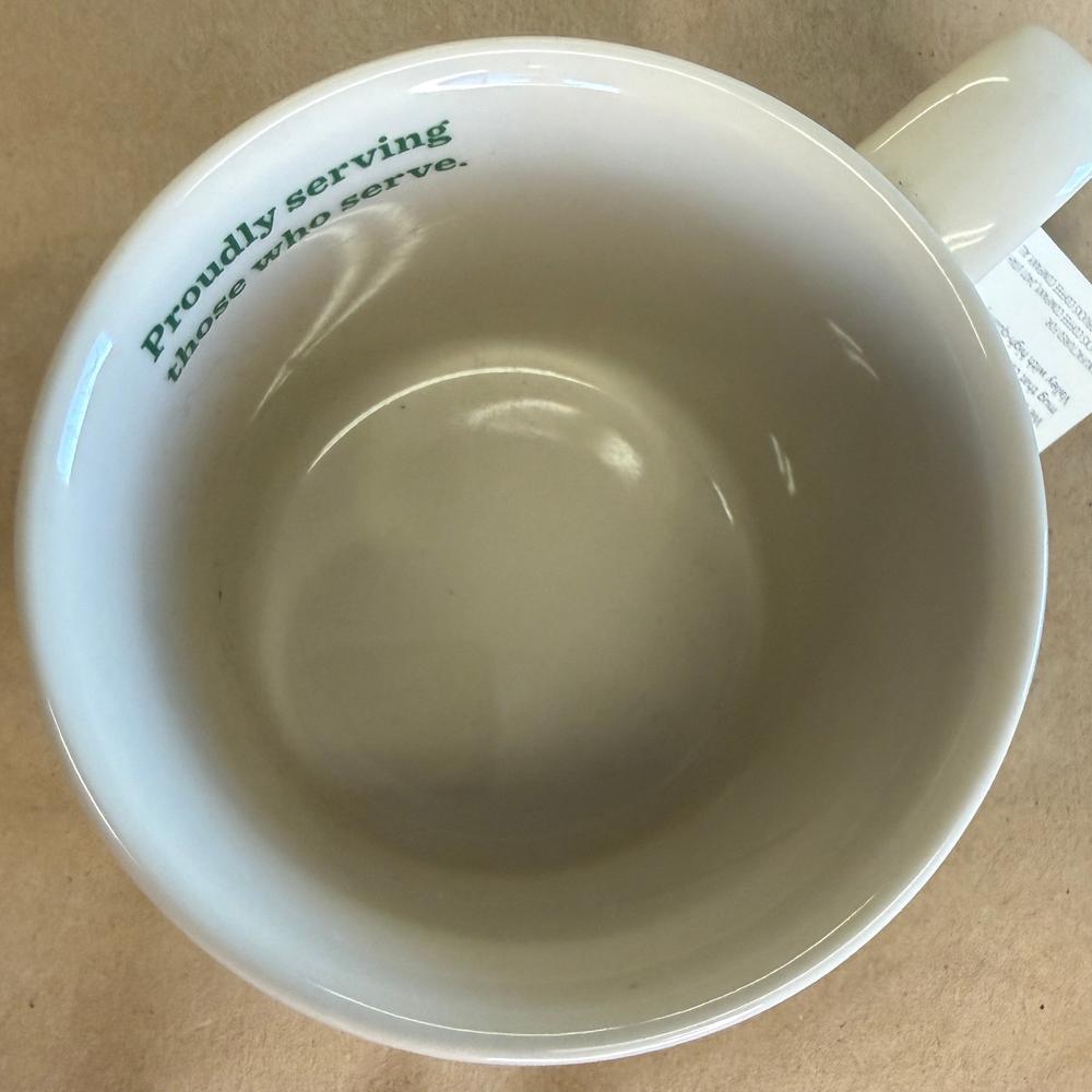 Starbucks Proudly Serving Those Who Serve Mug-2013