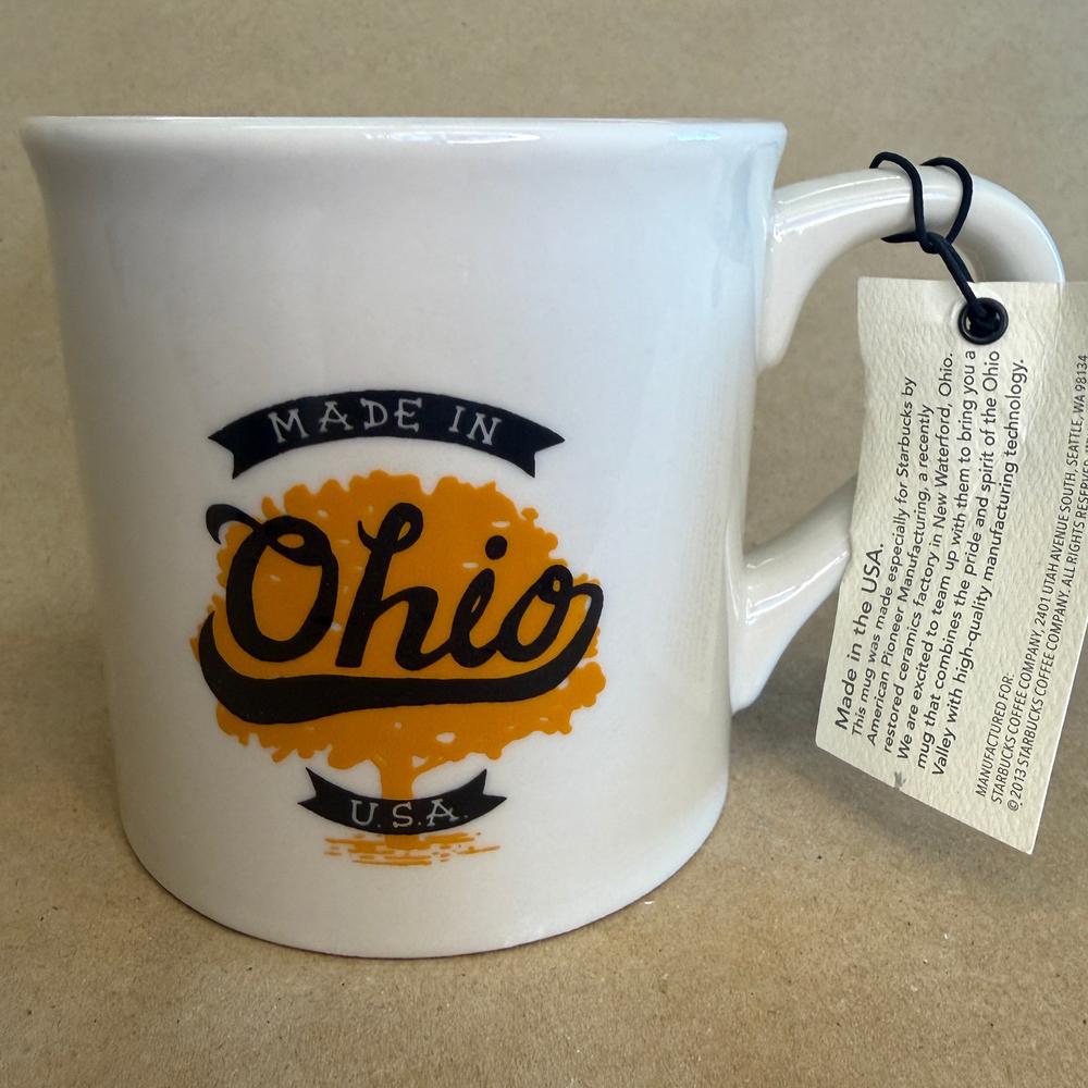Starbucks Ohio Made in the USA Mug-2013