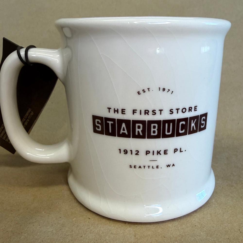 Starbucks The First Store Pike Place Original Logo USA Mug