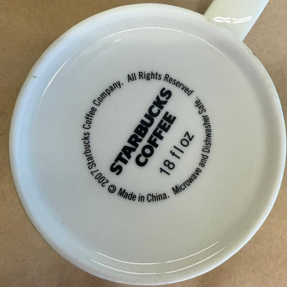 Starbucks City Parks Washington DC Cherry Blossoms Mug-2007