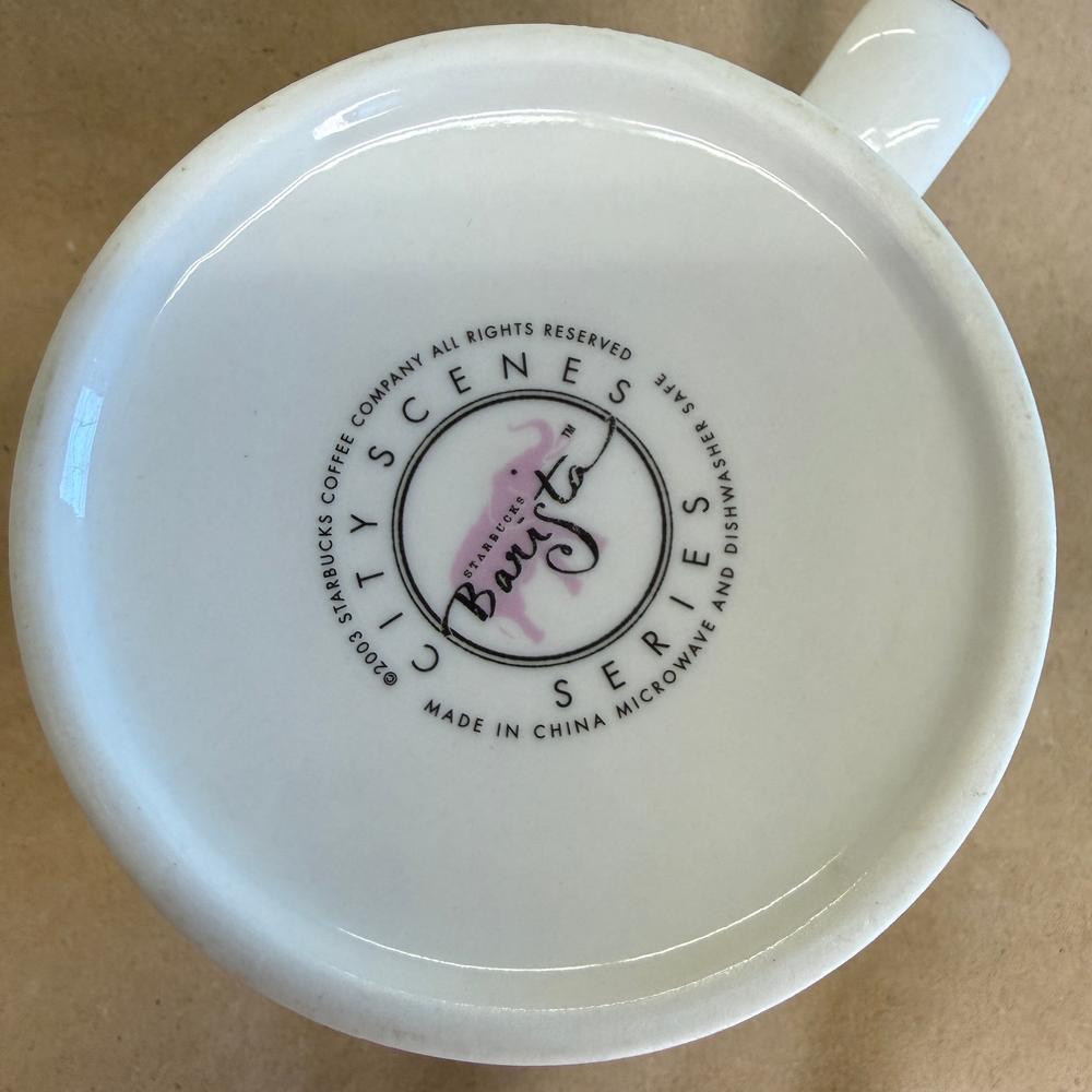 Starbucks Barista City Scenes San Diego Mug-2003