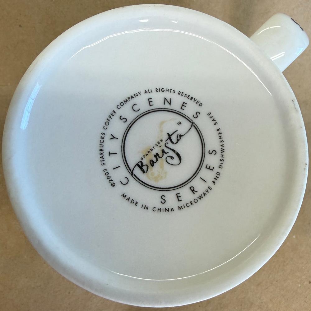 Starbucks Barista City Scenes Chicago Mug-2003