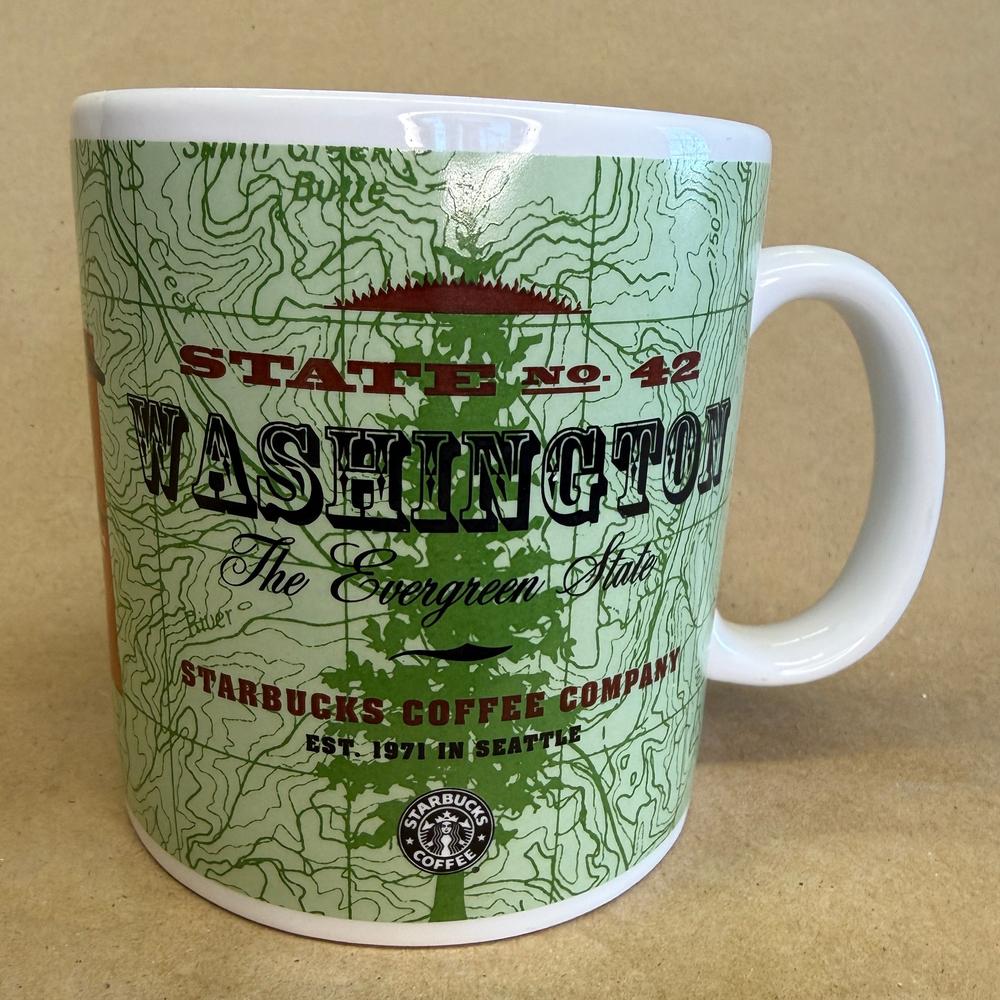 Starbucks Washington Evergreen State No. 42 Mug-1999