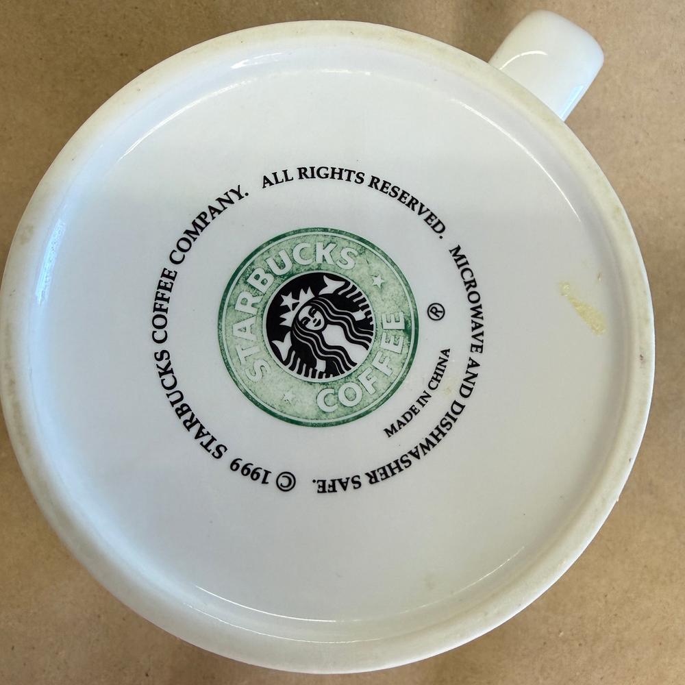 Starbucks Washington Evergreen State No. 42 Mug-1999
