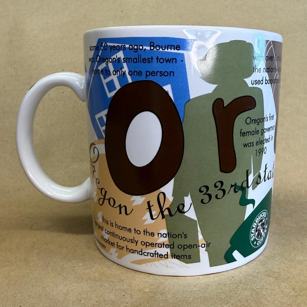 Starbucks States of Bean Oregon Mug-1997