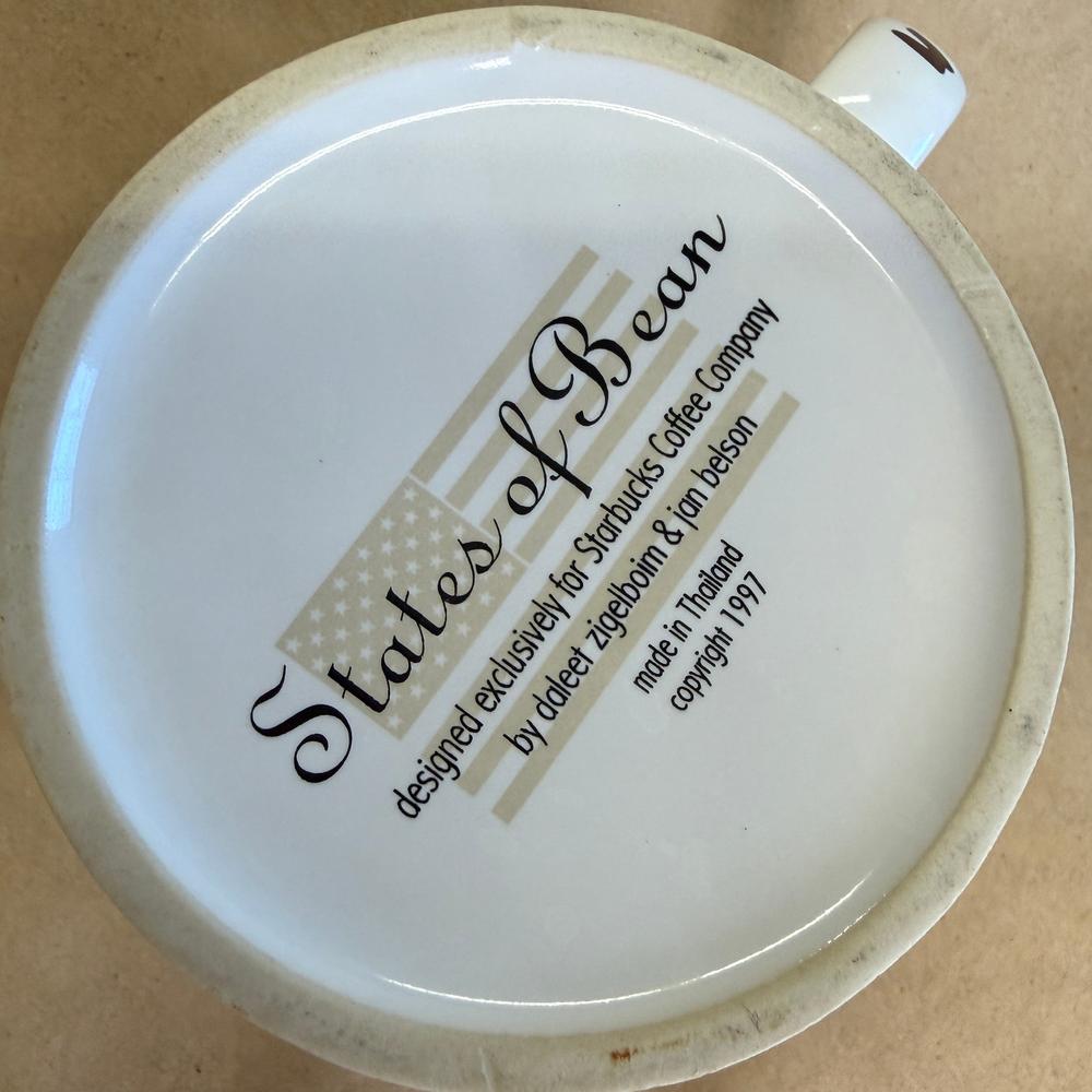 Starbucks States of Bean Oregon Mug-1997