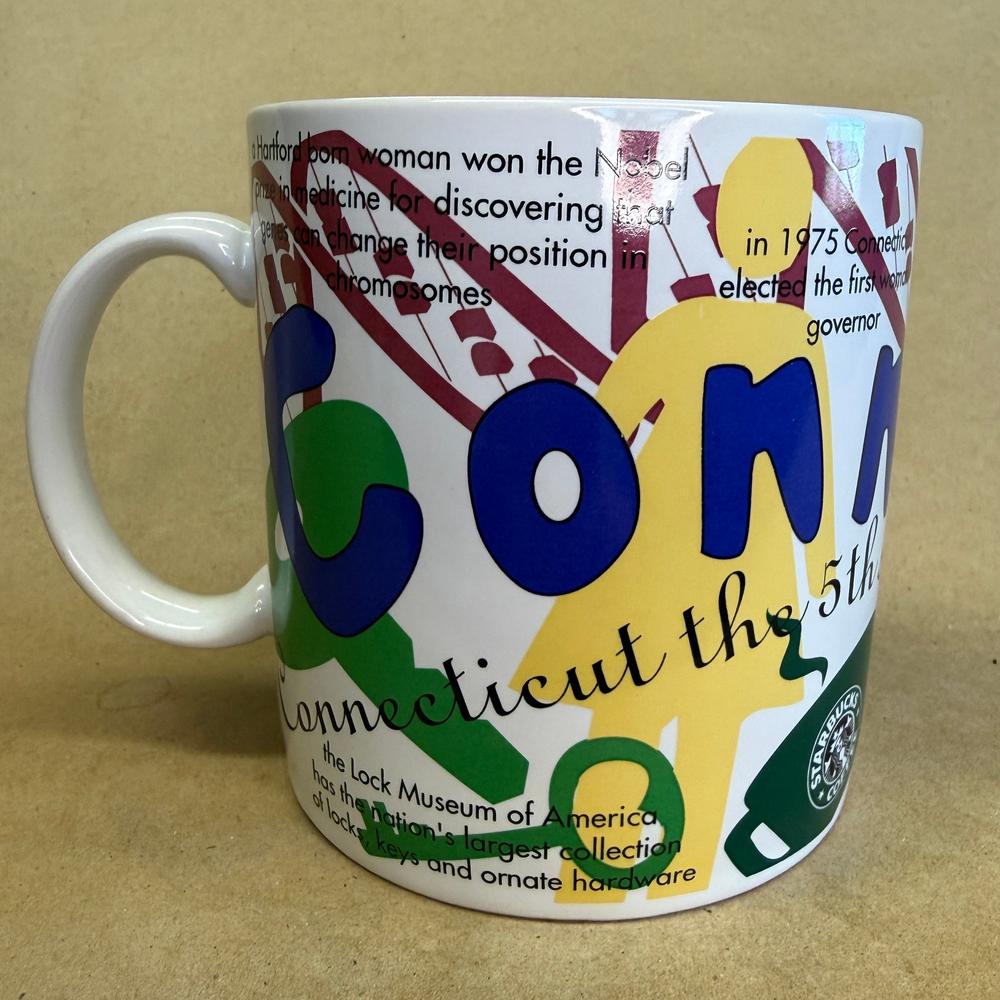 Starbucks States of Bean Connecticut Mug-1997