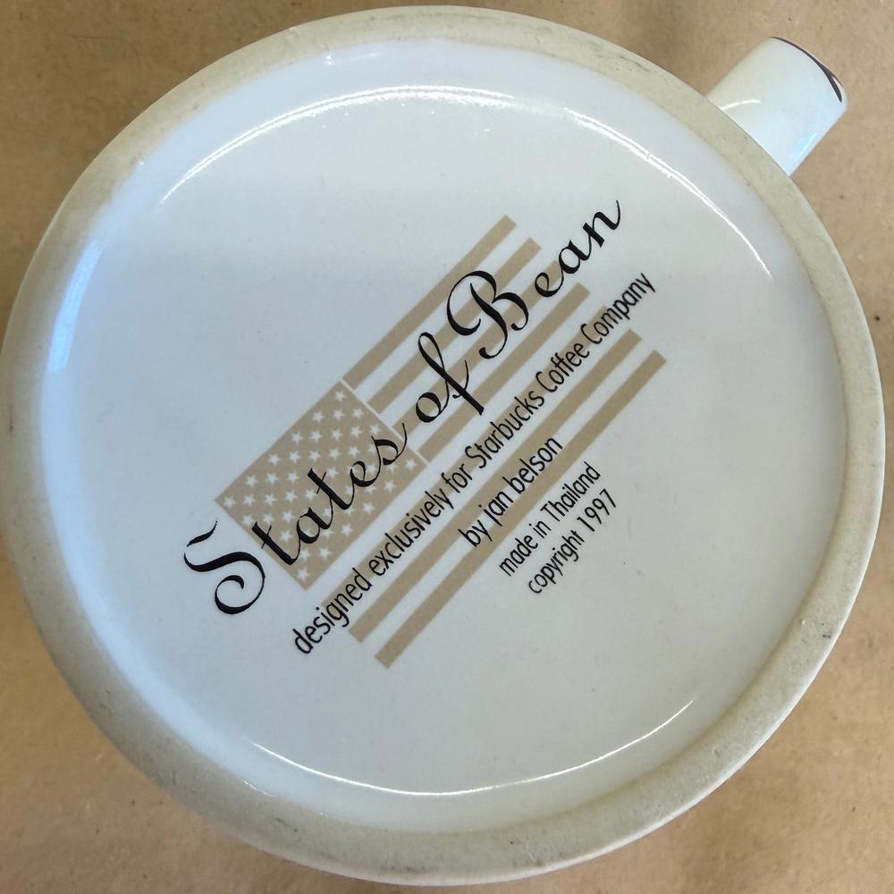 Starbucks States of Bean New Jersey Mug-1997