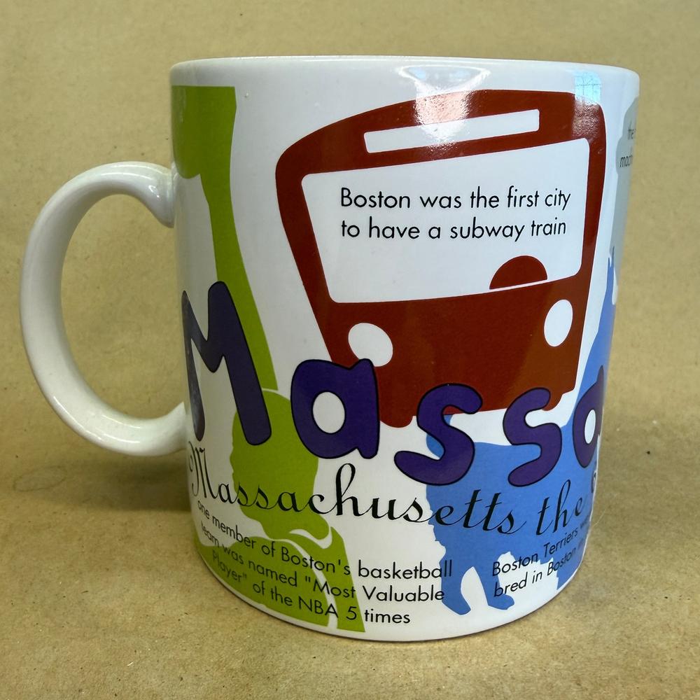 Starbucks States of Bean Massachusetts Mug-1997