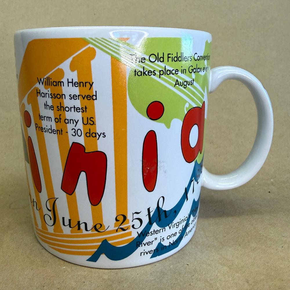 Starbucks States of Bean Virginia Mug-1997