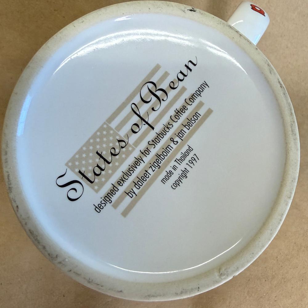 Starbucks States of Bean Virginia Mug-1997