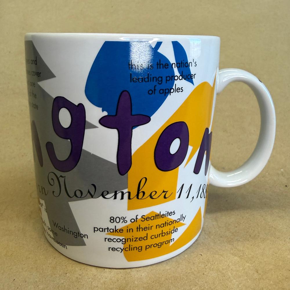 Starbucks States of Bean Washington Mug-1997