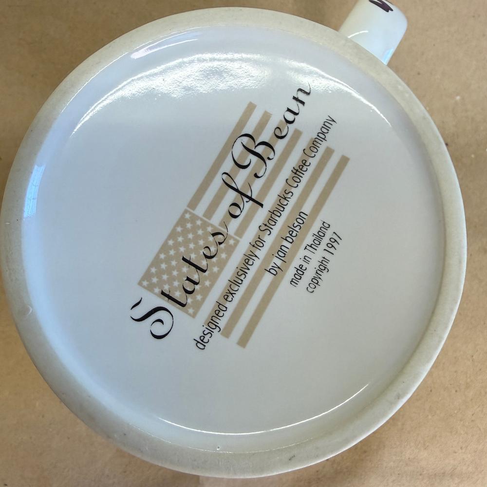 Starbucks States of Bean Washington Mug-1997