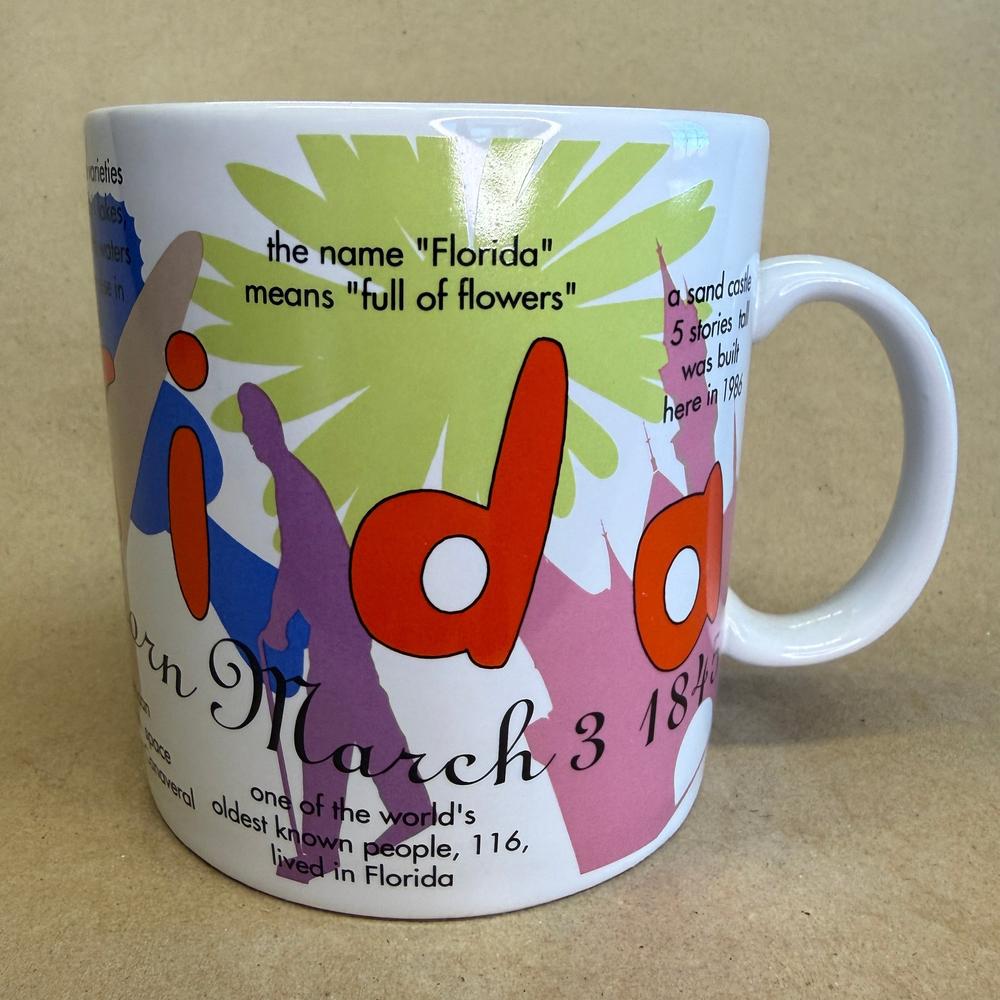 Starbucks States of Bean Florida Mug-1997
