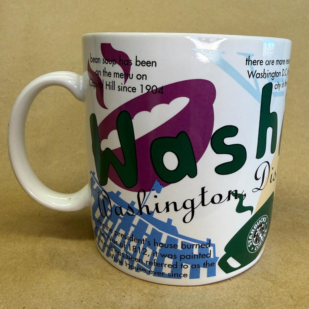 Starbucks States of Bean Washington DC Mug-1997