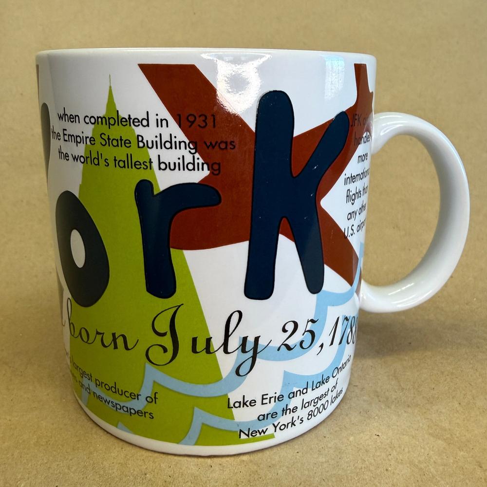 Starbucks States of Bean New York Mug-1997