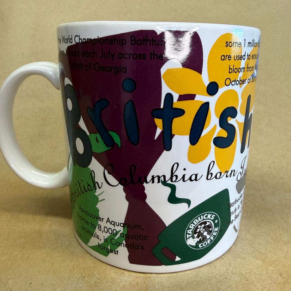 Starbucks States of Bean British Columbia Mug-1997