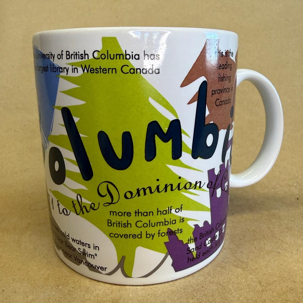 Starbucks States of Bean British Columbia Mug-1997