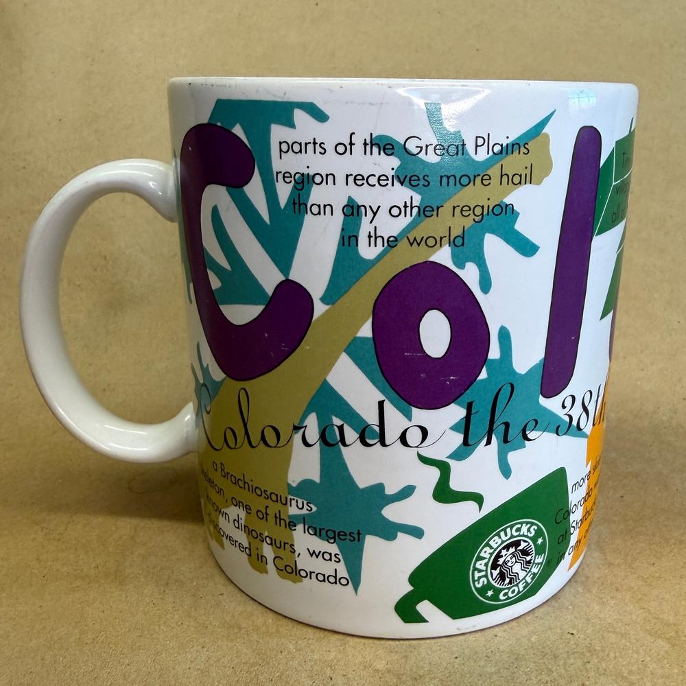 Starbucks States of Bean Colorado Mug-1997