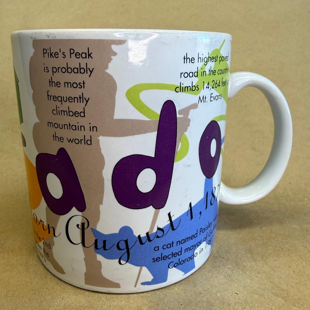 Starbucks States of Bean Colorado Mug-1997