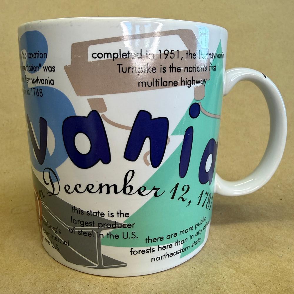 Starbucks States of Bean Pennsylvania Mug-1997