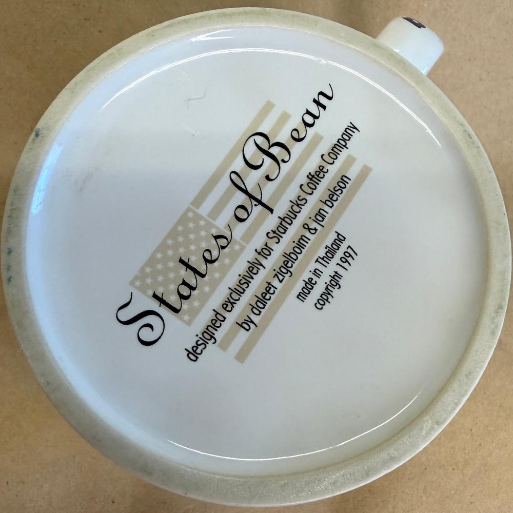 Starbucks States of Bean Pennsylvania Mug-1997