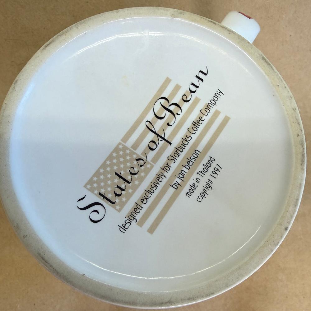Starbucks States of Bean California Mug-1997