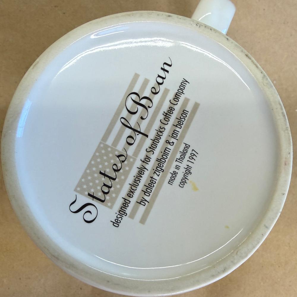 Starbucks States of Bean Texas Mug-1997
