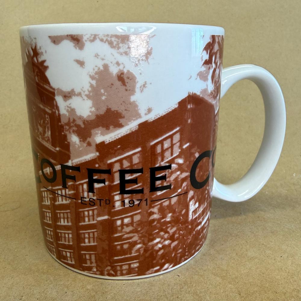 Starbucks Coffee Co Barista Seattle Pour Your Heart Mug-2002