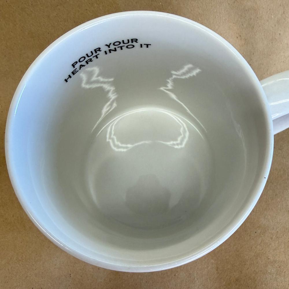 Starbucks Coffee Co Barista Seattle Pour Your Heart Mug-2002