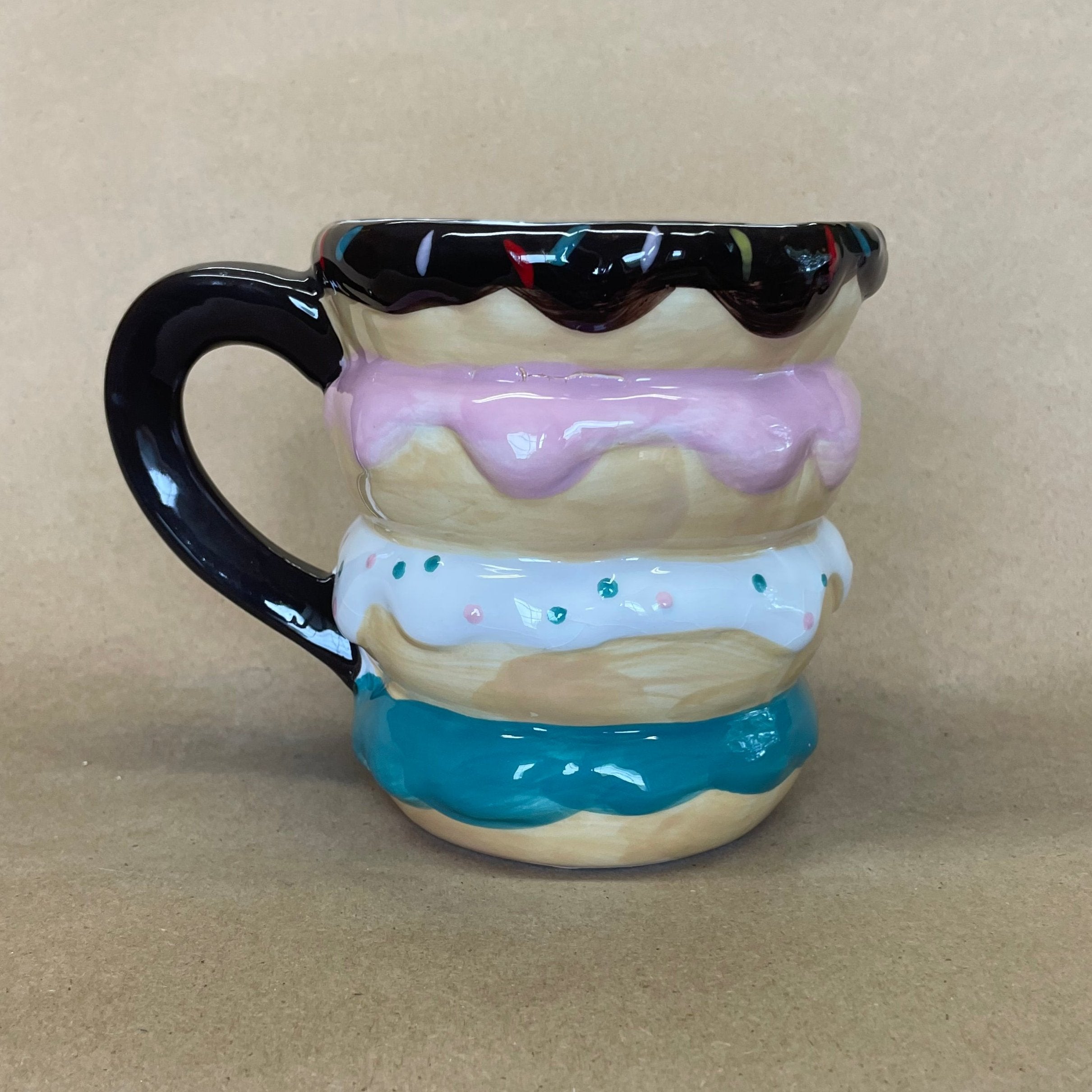 World Market Donut Stack Mug