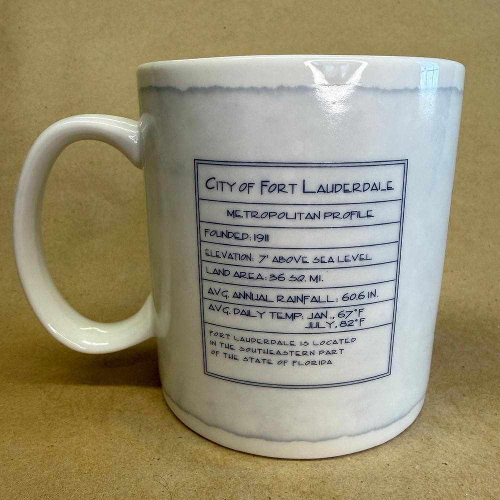 Starbucks Architecture Series Fort Lauderdale Mug-2007