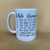 White Russian Recipe Mug