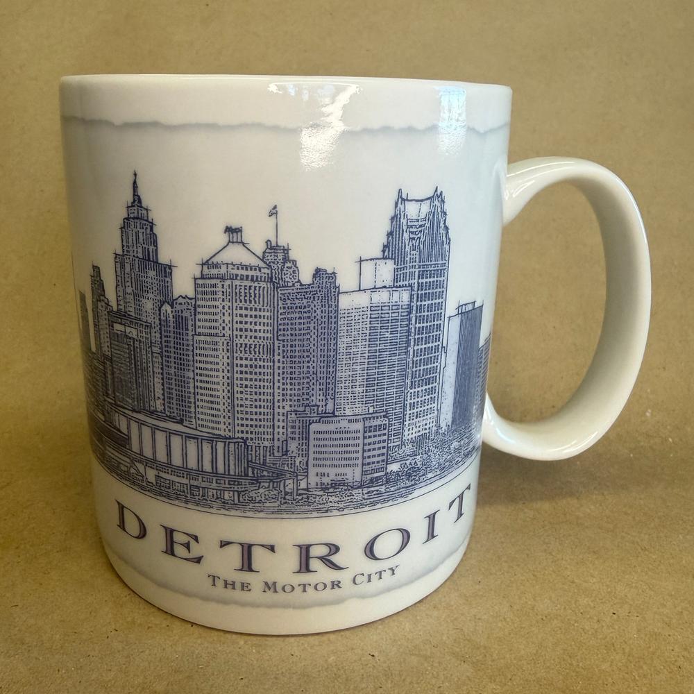Starbucks Architecture Series Detroit Mug-2007